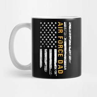 US Flag Airplane Patriotic American Pilot Mug